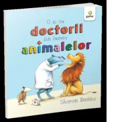 Coperta cărții O zi cu doctorii din lumea animalelor