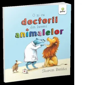 Coperta cărții O zi cu doctorii din lumea animalelor