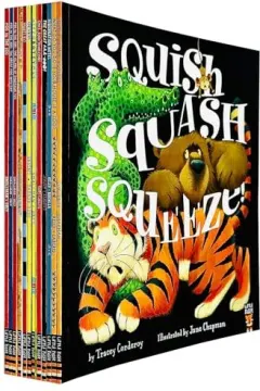 Coperta cărții The Zoo Series Children Picture Stories 12 Books Collection Set
