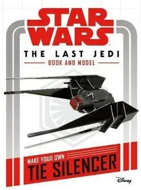 Coperta cărții Star Wars The Last Jedi Book and Model