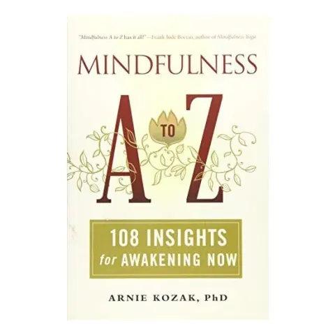 Coperta cărții Mindfulness A to Z