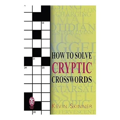 Coperta cărții How to Solve Cryptic Crossword
