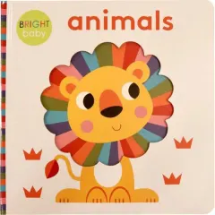 Coperta cărții Bright Baby Foam: Animals