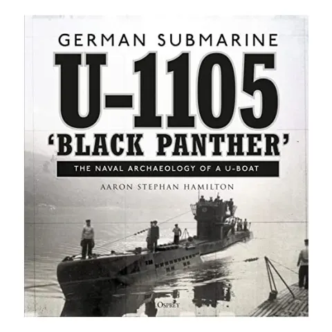 Coperta cărții German Submarine U-1105 'Black Panther'
