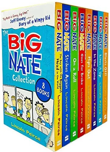 Coperta cărții Big Nate 8-Copy Fiction Slipcase
