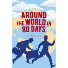 Coperta cărții Around the World in Eighty Days, Jules Verne