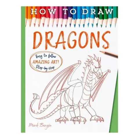 Coperta cărții How To Draw Dragons