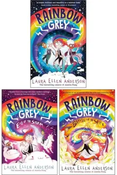 Coperta cărții Rainbow Grey Series 3 Book Collection, Laura Ellen Ande
