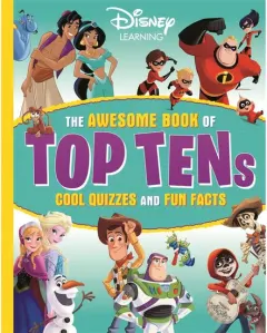 Coperta cărții Disney Learning: The Awesome Book of Top Tens