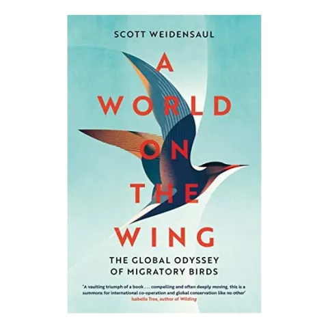 Coperta cărții A World on the Wing, Scott Weidensaul