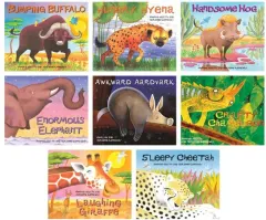 Coperta cărții African Animal Tales: 10 Books Collection