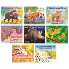 Coperta cărții African Animal Tales: 10 Books Collection
