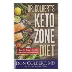 Coperta cărții DR COLBERTS KETO ZONE DIET, Don Colbert