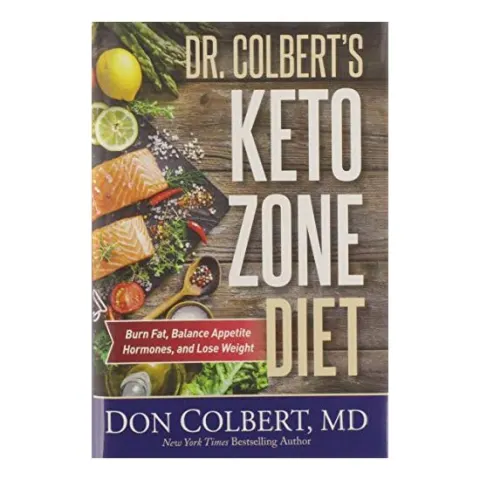 Coperta cărții DR COLBERTS KETO ZONE DIET, Don Colbert