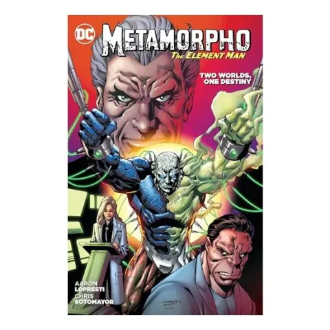 Coperta cărții Metamorpho, Aaron Lopresti