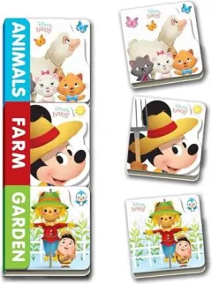 Coperta cărții Disney Baby Animals, Farm, Garden, Jerrod Maruyama