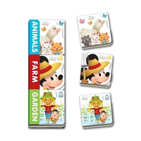 Coperta cărții Disney Baby Animals, Farm, Garden, Jerrod Maruyama