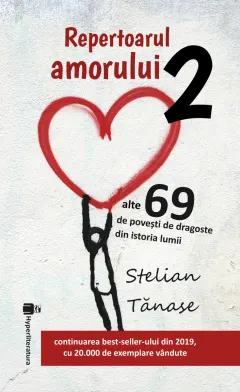 Coperta cărții Repertoarul amorului 2. Alte 69 de povești de dragoste din istoria lumii