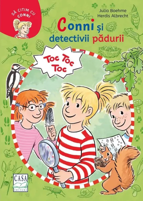 Coperta cărții Conni și detectivii pădurii