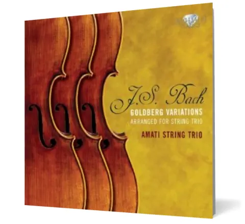 Coperta cărții Bach: Goldberg Variations, arranged for String Trio