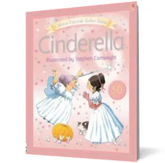 Coperta cărții Cinderella Fairytale Sticker Storybook