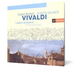 Coperta cărții Vivaldi: L'estro armonico - 12 concerti, Op. 3