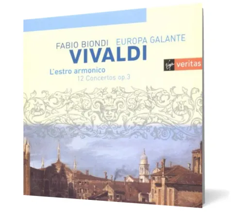 Coperta cărții Vivaldi: L'estro armonico - 12 concerti, Op. 3