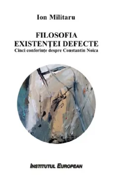 Coperta cărții Filosofia existenței defecte