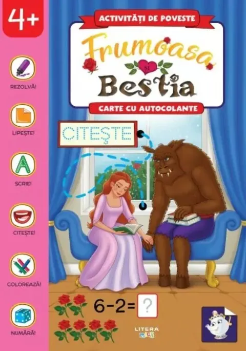 Coperta cărții Activitati de poveste. Frumoasa si bestia