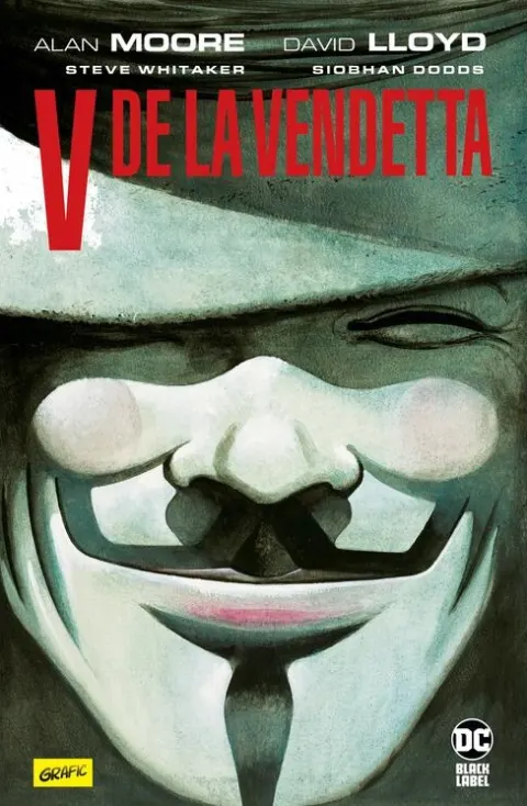 Coperta cărții V de la Vendetta