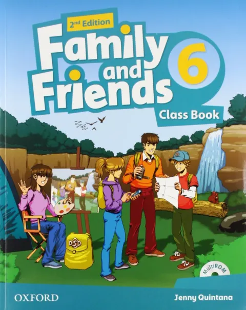 Coperta cărții Family and Friends Level 6 Class Book PK- REDUCERE 35%