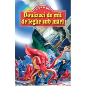 Coperta cărții 20000 de leghe sub mari