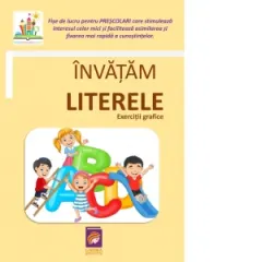 Coperta cărții Invatam literele. Exercitii grafice