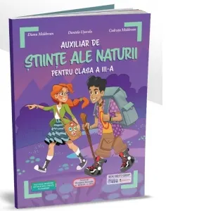 Coperta cărții Auxiliar de Stiinte ale naturii, pentru clasa a III-a