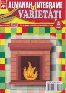 Coperta cărții Almanah de integrame varietati, Nr. 4/2022