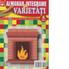 Coperta cărții Almanah de integrame varietati, Nr. 4/2022
