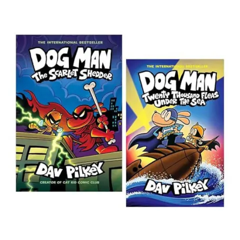 Coperta cărții Dog Man: Books 11–12 Collection