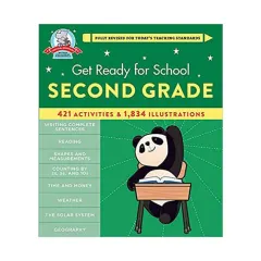 Coperta cărții Get Ready for School: Second Grade (Revised and Updated)