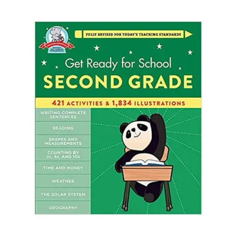 Coperta cărții Get Ready for School: Second Grade (Revised and Updated)