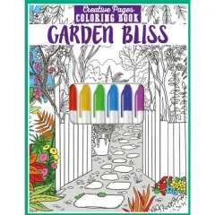 Coperta cărții Creative Pages Coloring Book Garden Bliss