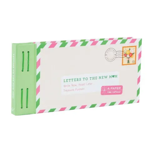 Coperta cărții Letters to the New Mom Write Now. Read Later. Treasure Forever. (Gifts for Expecting Mothers, Gifts for Moms to Be, New Mom Gifts)