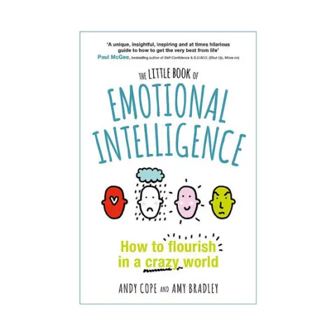 Coperta cărții The little book of emotional intelligence: how to flourish in a crazy world