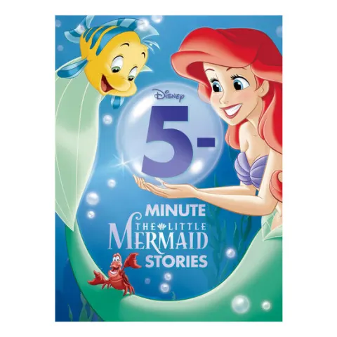 Coperta cărții 5-minute The little mermaid stories