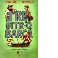 Coperta cărții Trei intr-o barca