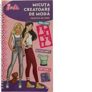 Coperta cărții Barbie. Micuta creatoare de moda. Colectia de vara