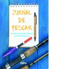 Coperta cărții Jurnal de pescar. Jurnalul capturilor fiecarei partide de pescuit