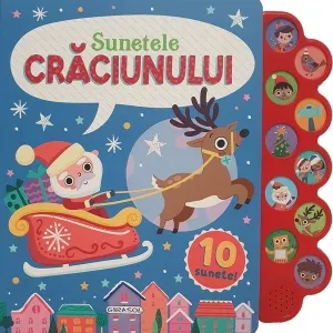 Coperta cărții 10 sunete - Sunetele Craciunului