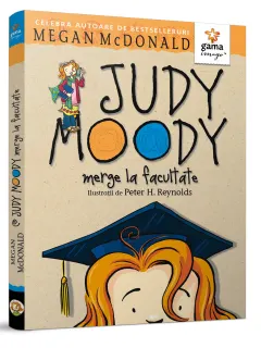 Coperta cărții Judy Moody merge la facultate
