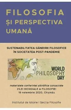 Coperta cărții Filosofia si perspectiva umana