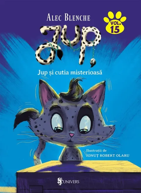 Coperta cărții Jup, un pisoi de soi Vol.15: Jup si cutia misterioasa